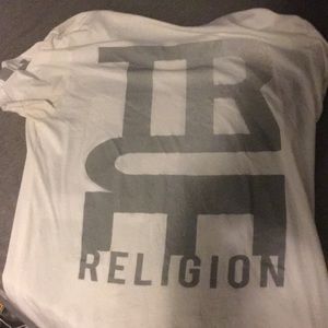 Reflective true religion shirt